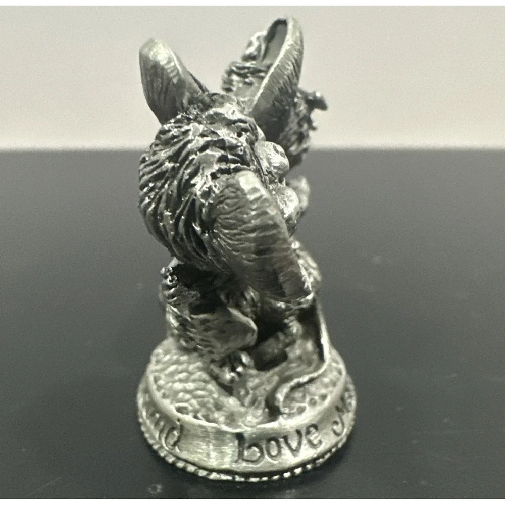 Hudson Pewter Cheddar & Co‎ Mice Love Makes The World Go Round Mini Figurines